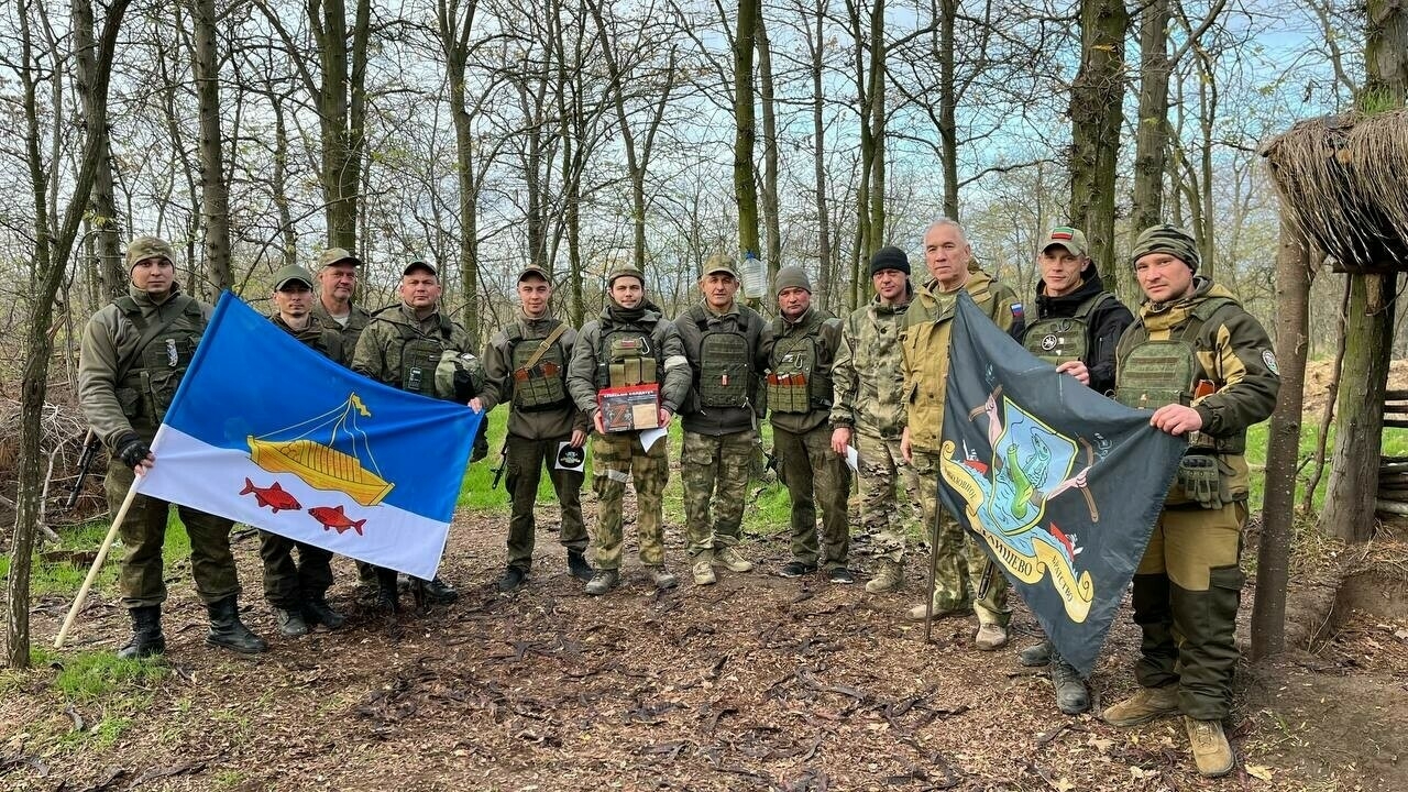 Лаеш районы башлыгы махсус хәрби операция зонасына гуманитар йөкне алып барды