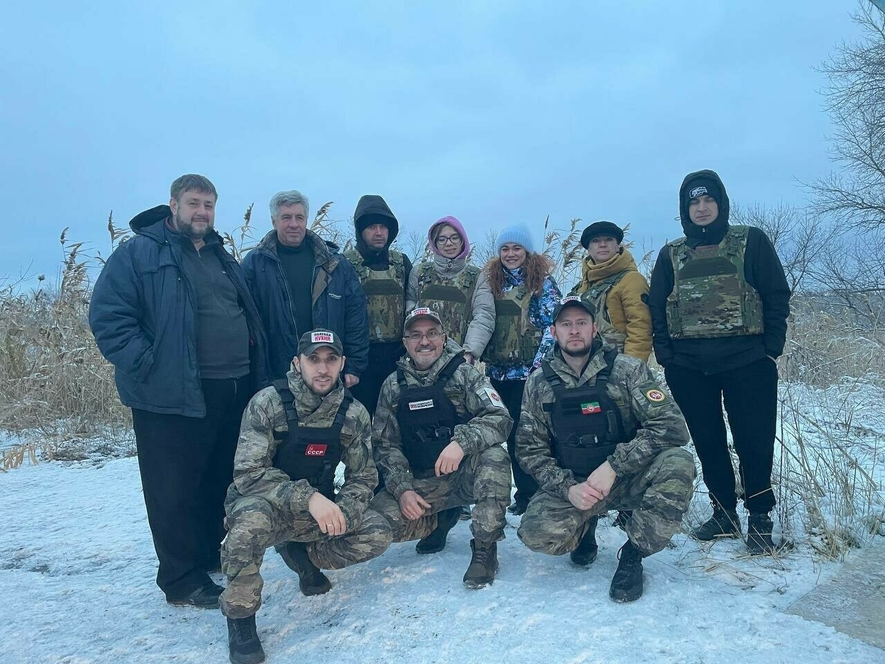Чаллы шәһәр советы депутаты үз командасы белән Лисичанскида 26 балага диагностика үткәрде