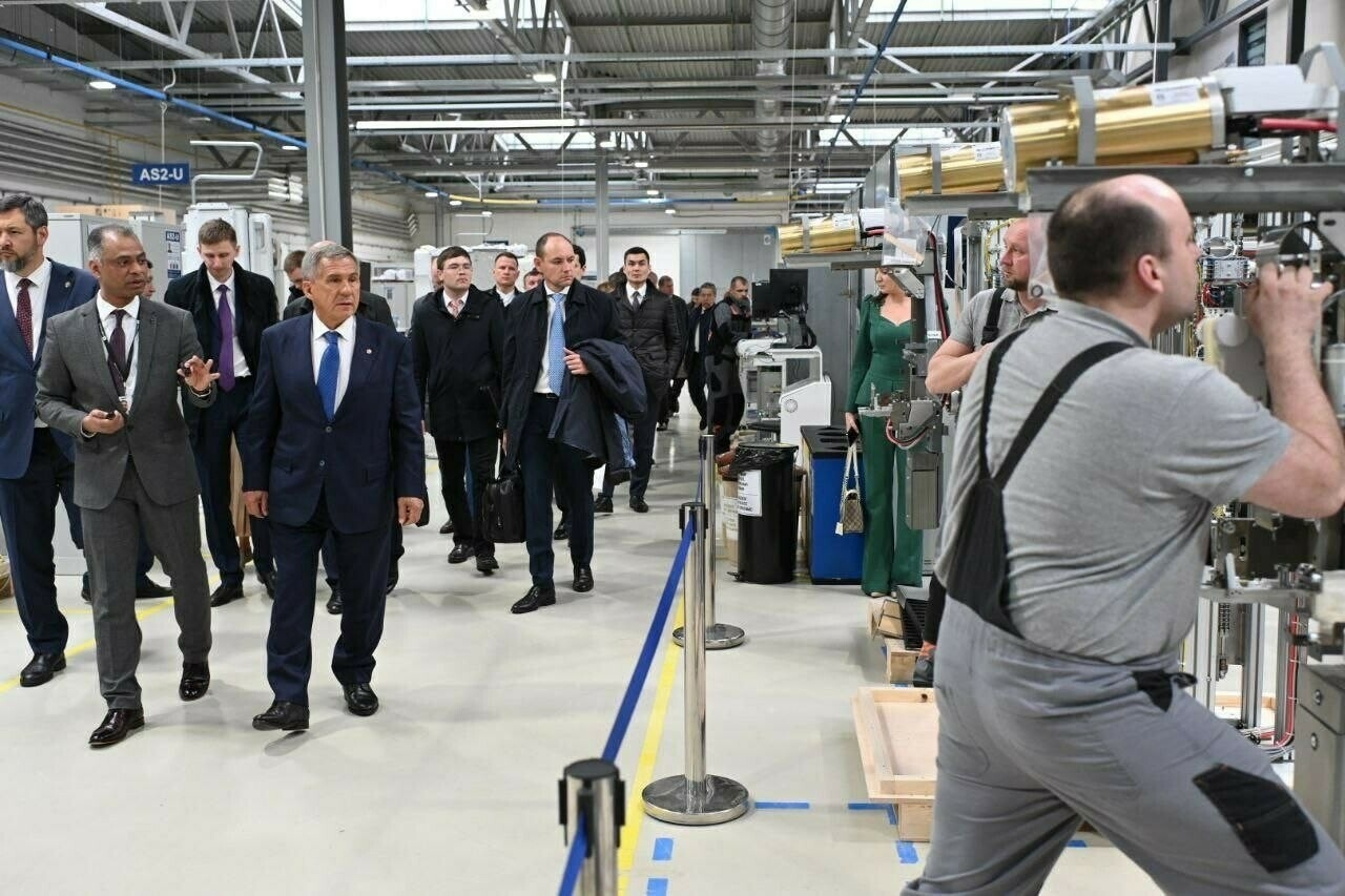 Рөстәм Миңнеханов Беларусь Республикасының «Адвин» компаниясе эшчәнлеге белән танышты
