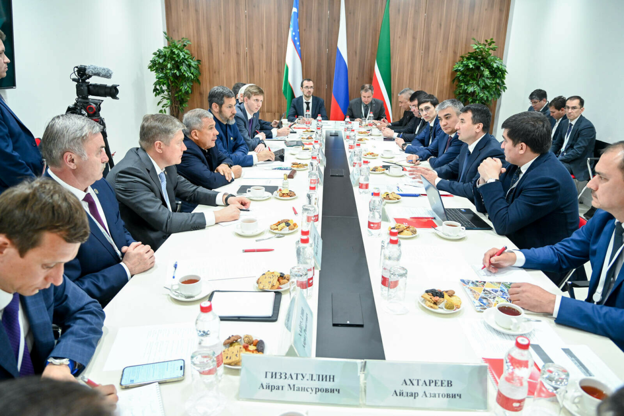 Миңнеханов: Үзбәкстан - Татарстанның әйдәп баручы тышкы икътисади партнерларының берсе