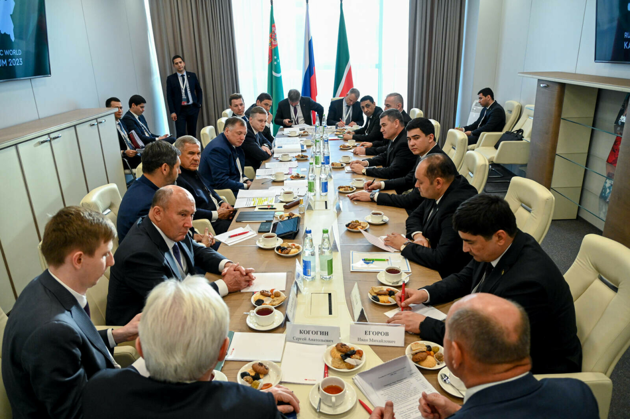 Рөстәм Миңнеханов: Татарстанның Төркмәнстан белән хезмәттәшлектә зур тәҗрибәсе бар