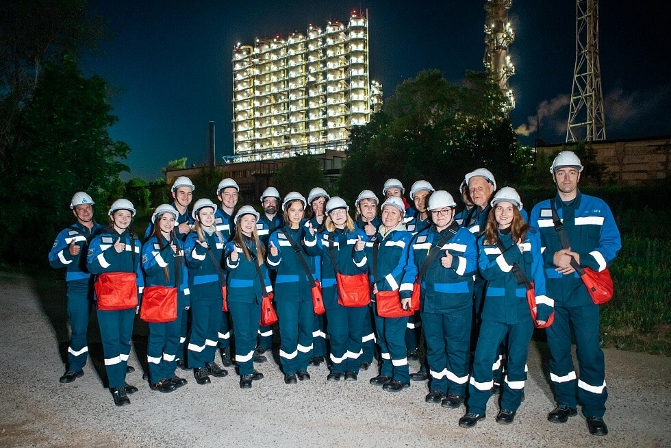 Түбән Кама предприятиесендә төнге экскурсия Яшьләр көненә багышланды