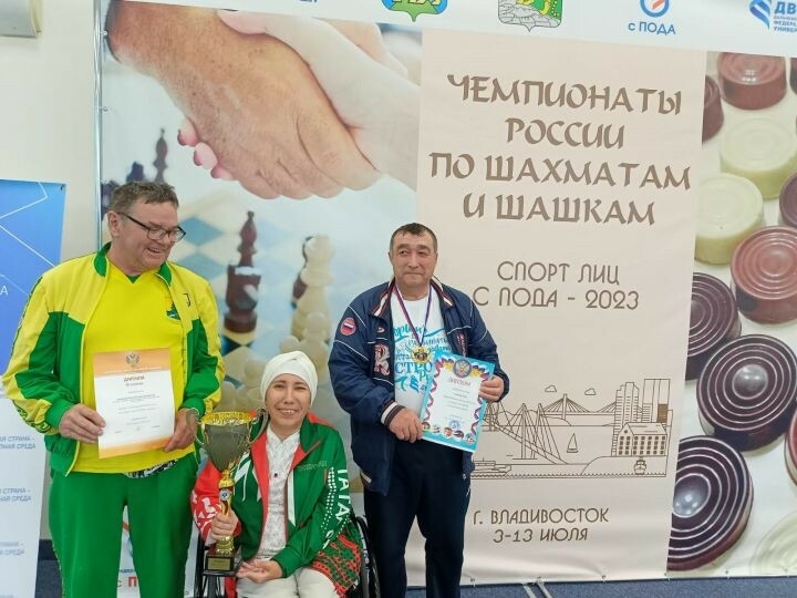 Саба шашкачылары Владивостокта Россия чемпионатында призер булды