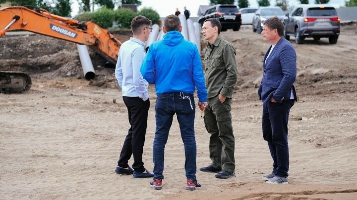 Тимур Нагуманов сусаклагычны реконструкцияләү барышын тикшерде