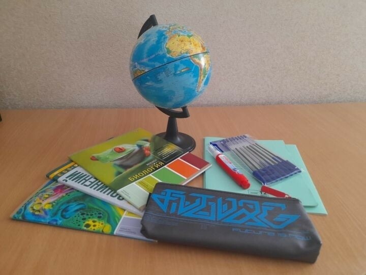 Зәйдә Херсон балаларына җибәрү өчен уку кирәк-яраклары җыялар