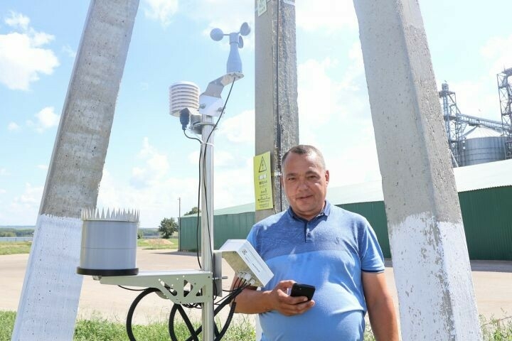 Актаныш районында «Әнәк» агрофирмасының үз метеостанциясе барлыкка килде