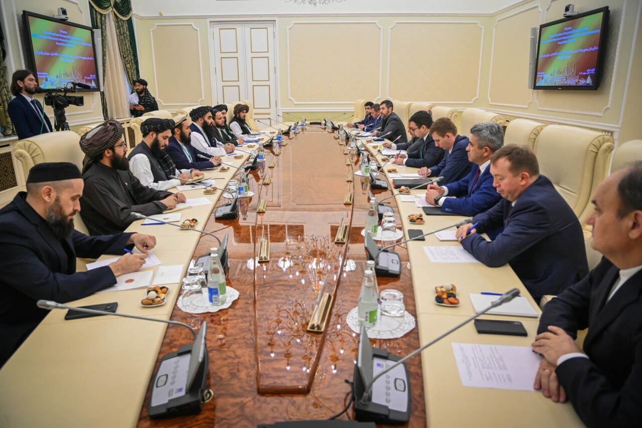 Рөстәм Миңнеханов Әфганстан тышкы эшләр министры вазифасын башкаручы белән очрашты