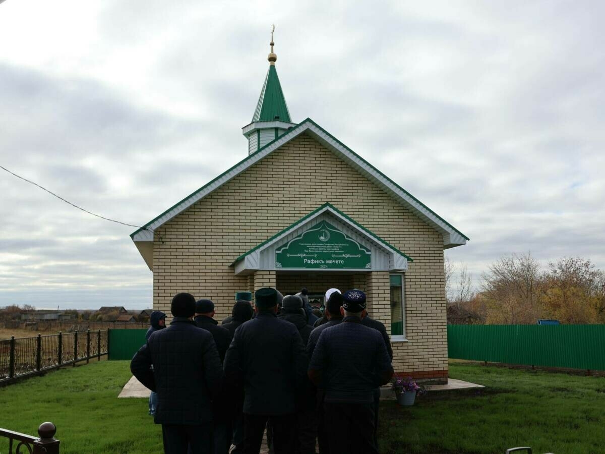 Татарстанның Актаныш районында яңа мәчет ачылды