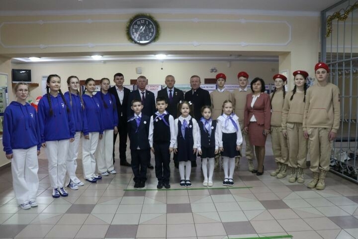 Чүпрәледә Россия Герое белән очрашу булды