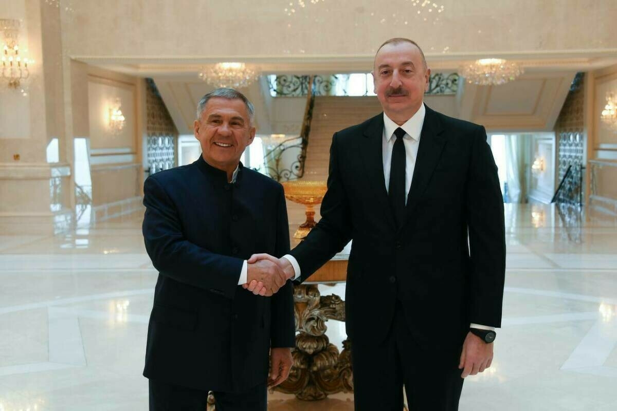 Миңнеханов Алиевка: Татарстан предприятиеләре Азәрбайҗанда үз урынын киңәйтергә әзер