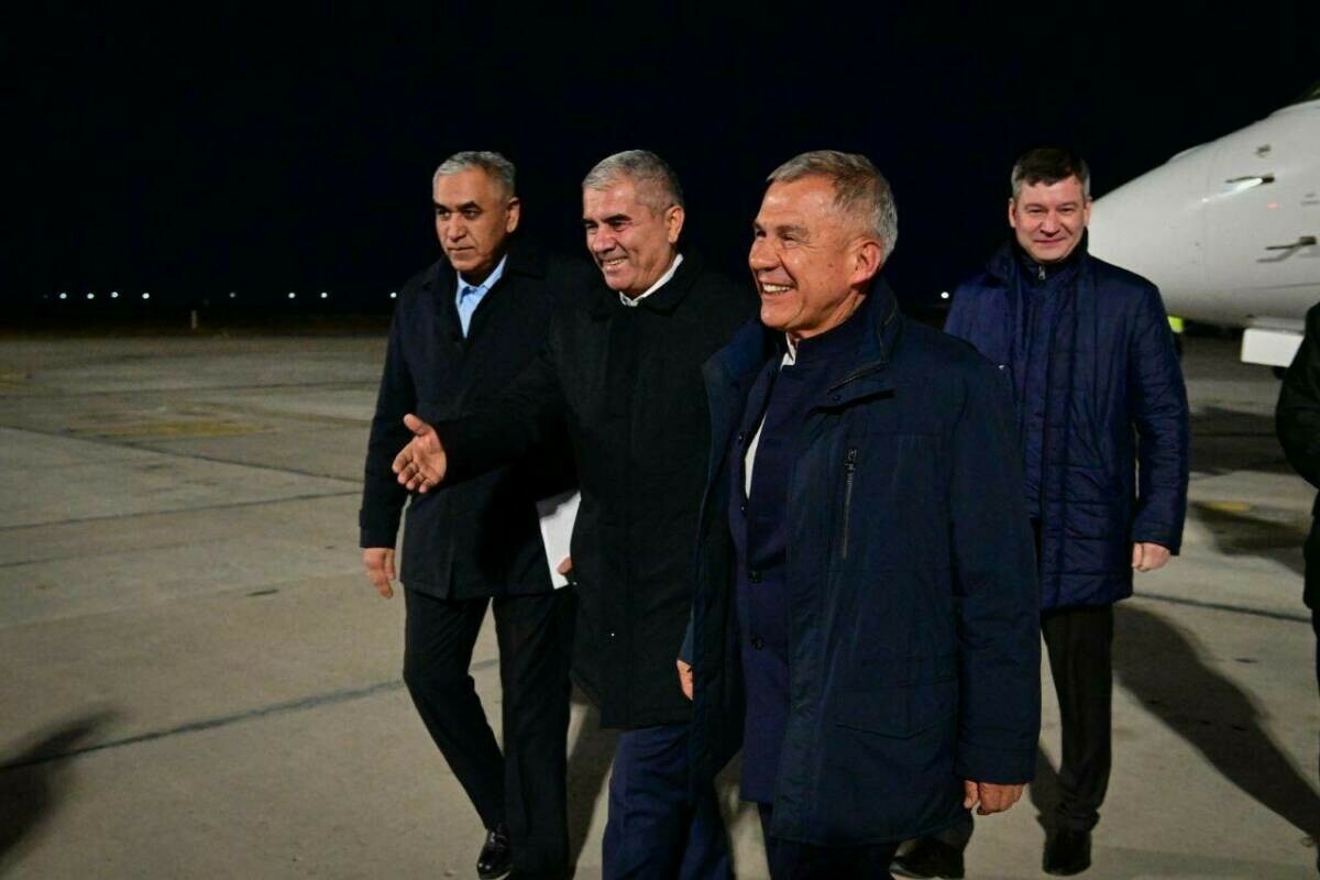Рөстәм Миңнеханов эш сәфәре белән Бохарага килде