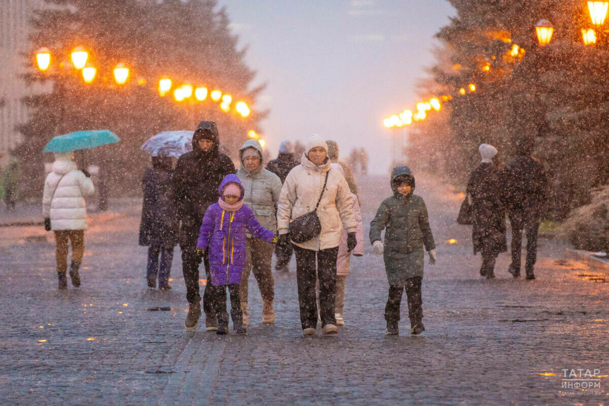 Татарстанда +2 градуска кадәр җылы булачак һәм кар явачак