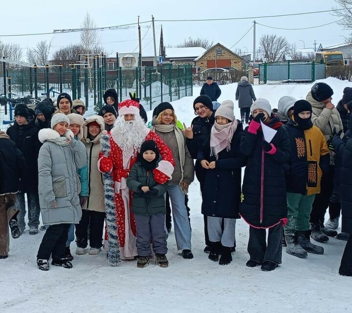 Баулы районында Яңа ел алдыннан балалар өчен Сабан туе үткәрделәр