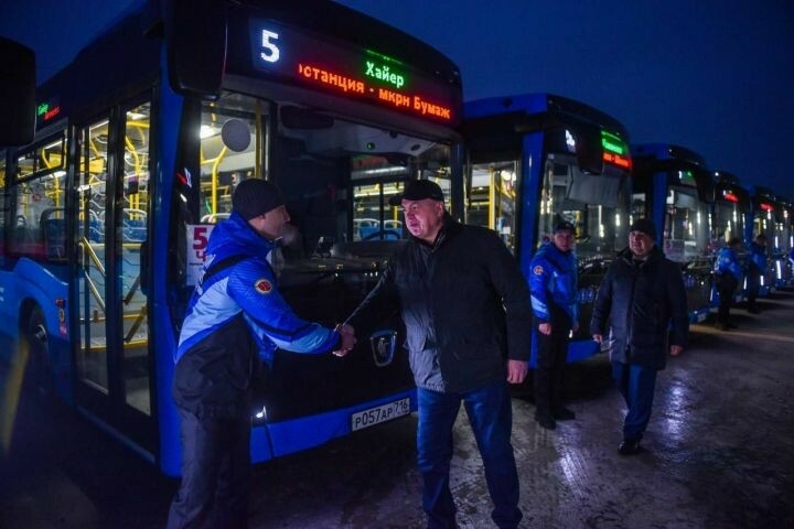Чаллыда пассажирларга яңа автобуслар хезмәт күрсәтәчәк