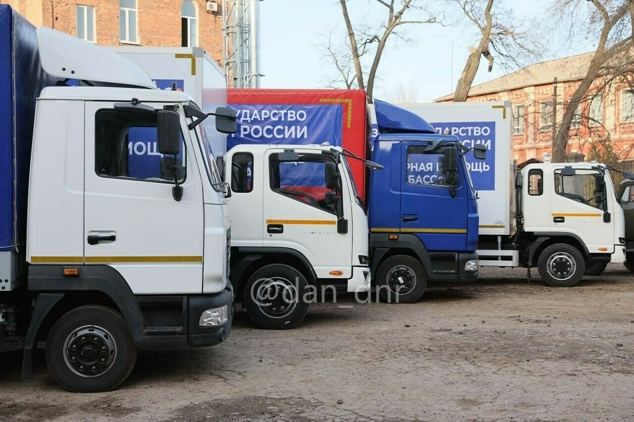 «КАМАЗ» Донецк һәм Луганск халык республикалары автокөллиятләренә машиналар тапшырды