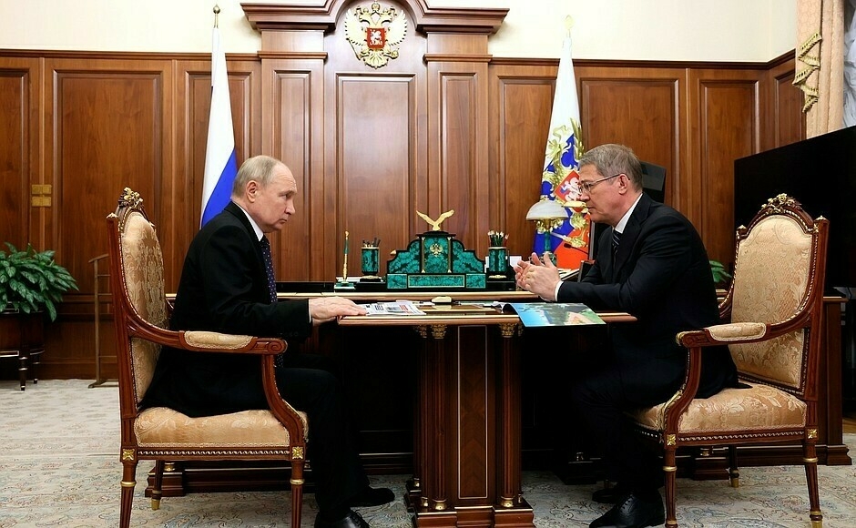 Путин Радий Хәбировның тагын бер тапкыр Башкортстан Башлыгы булып сайлану ниятен хуплады