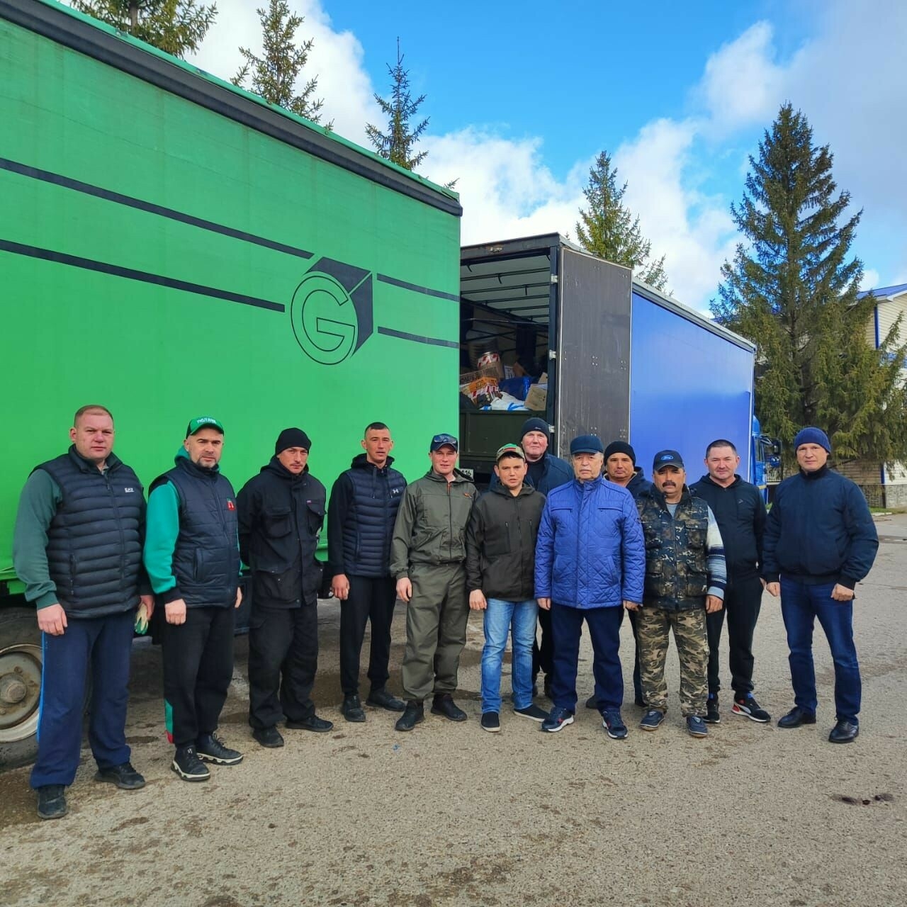 Теләче районыннан махсус хәрби операциягә чираттагы ярдәмне озаттылар