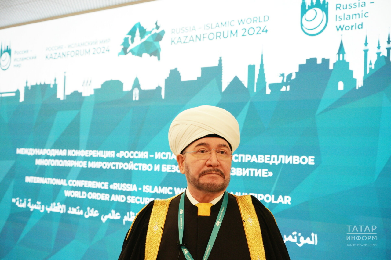 Мөфти Равил хәзрәт Гайнетдин: Ислам илләре татар халкының мирасы белән кызыксына