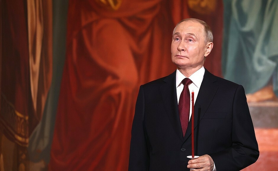 Владимир Путин Россия православие христианнарын Пасха белән котлады