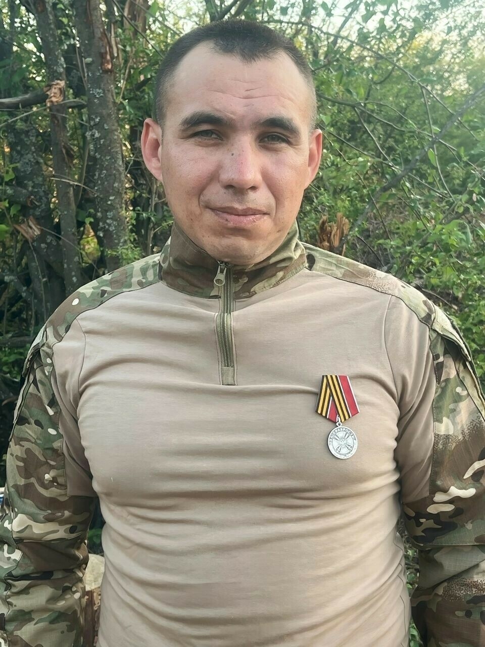 Дошманны әсир итеп алган өчен Татарстан хәрбие «Батырлык өчен» медаленә лаек булды