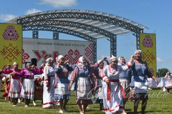 Аксубайда Уяв чуваш мәдәнияте бәйрәмен билгеләп үттеләр