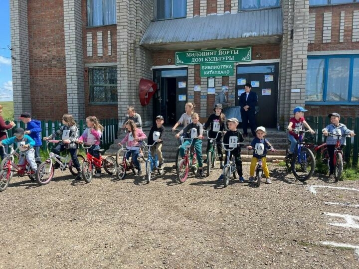 Лениногорск районының Юлтимер авылында «Яшь велосипедчы» бәйгесе узды