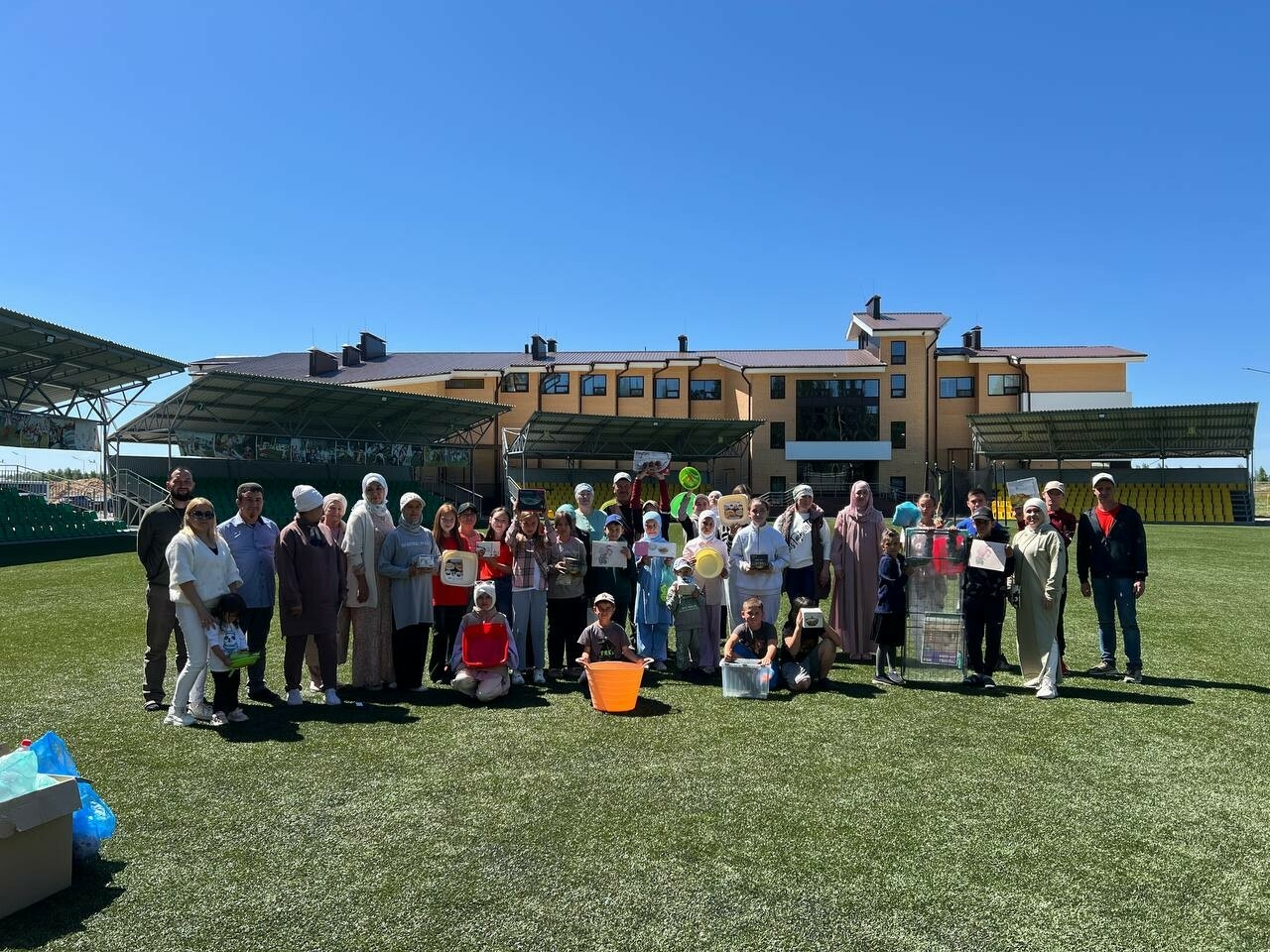 Саба мөхтәсибәте мохтаҗ гаиләләрдә тәрбияләнүче балалар өчен бәйрәм уздырды