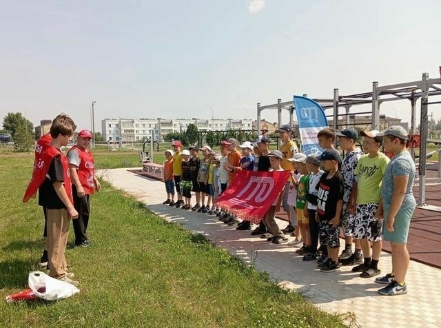 Мөслимнең «Җәмигъ» мәчетендәге лагерьга йөрүче балалар ГТО нормативлары тапшырды