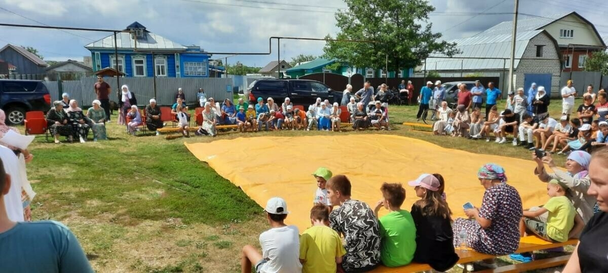 Түбән Новгород өлкәсе Камка авылында балалар-яшүсмерләр Сабан туе булды