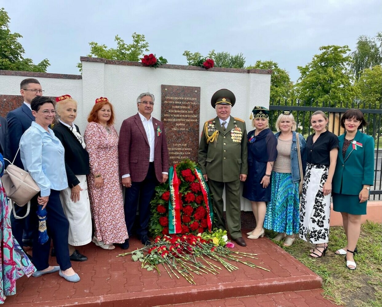 Брест шәһәрендә истәлек билгесен ачу тантанасы узды