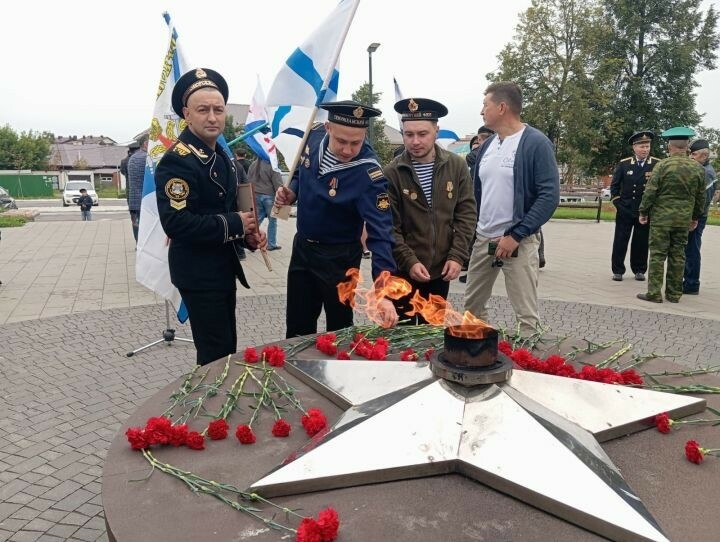 Әгерҗедә диңгезчеләр өчен бәйрәм оештырылды