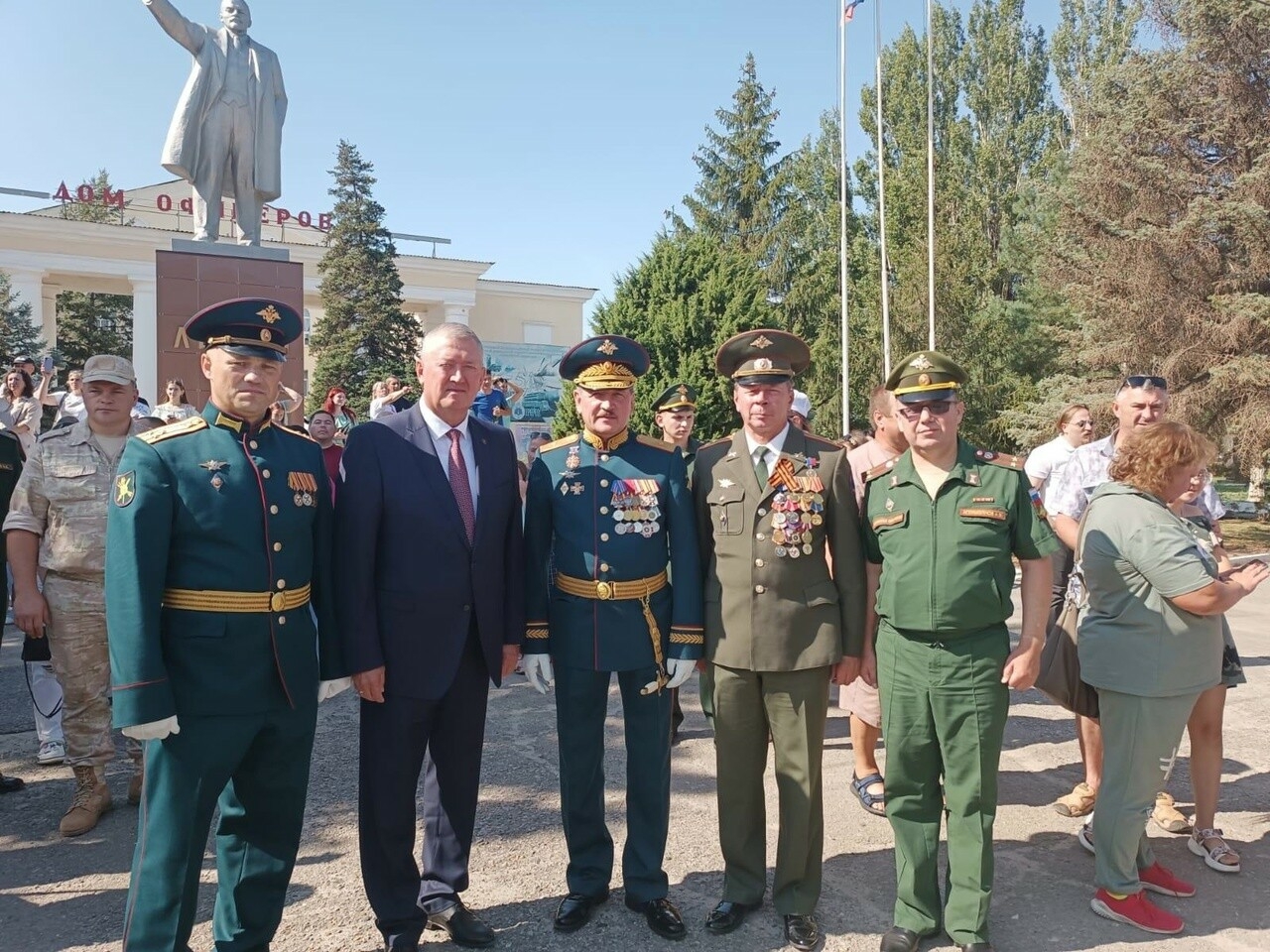 Зәй делегациясе Әстерхан өлкәсе хәрби частендә булды