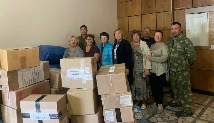 Чаллы халкы хәрбиләргә 1,5 миллион сумлык гуманитар ярдәм җибәрде