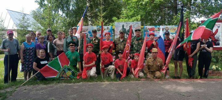 Аксубай районында хәрби хәрәкәтләр ветераннары иптәшләрен искә алды