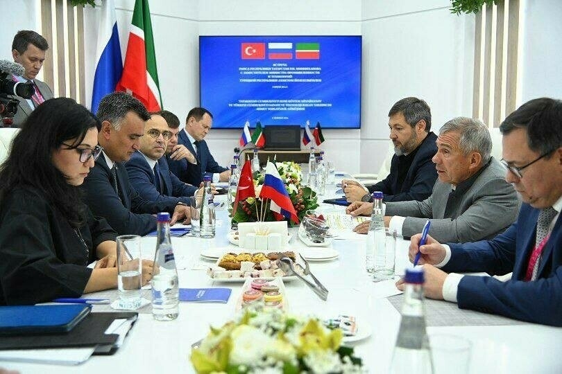 Рөстәм Миңнеханов: Төркия - Татарстанның әйдәп баручы чит ил партнерларының берсе