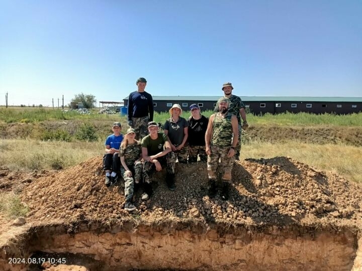 Зәй эзтабарлары Волгоград өлкәсендә казу-эзләнү эшләре алып бара