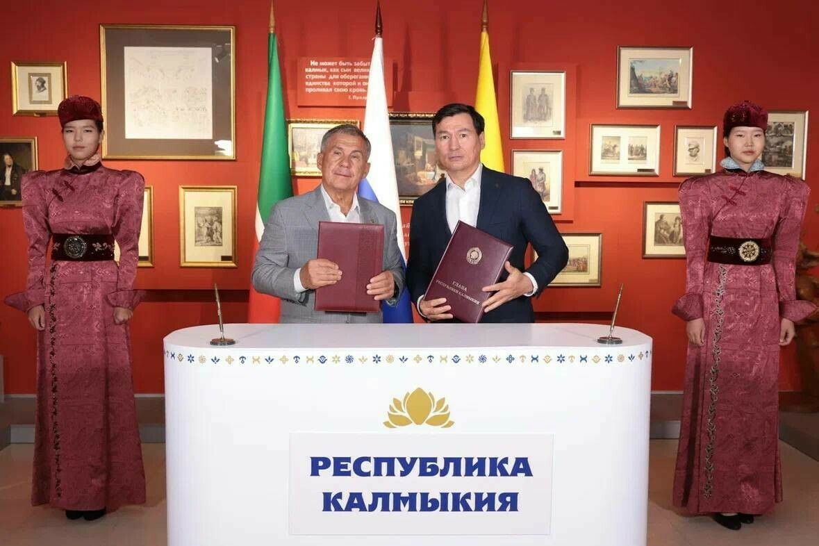 Рөстәм Миңнеханов эш сәфәре белән Калмыкиядә булды