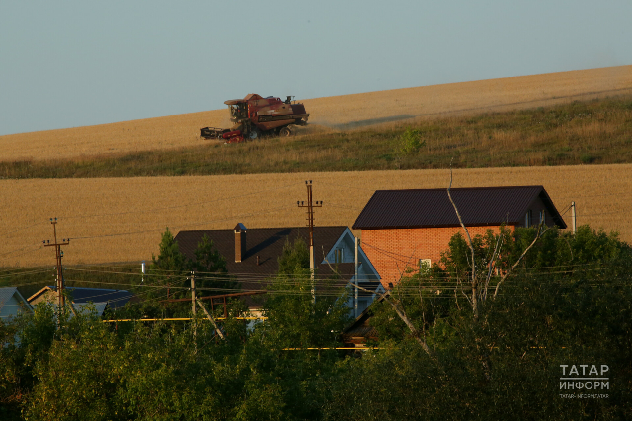 Татарстанда беренче миллион тонна ашлык суктырылган