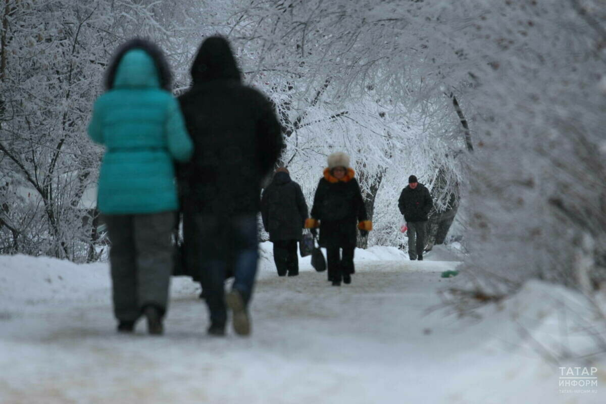 Татарстанда бераз буран һәм -18 градуска кадәр салкын көтелә