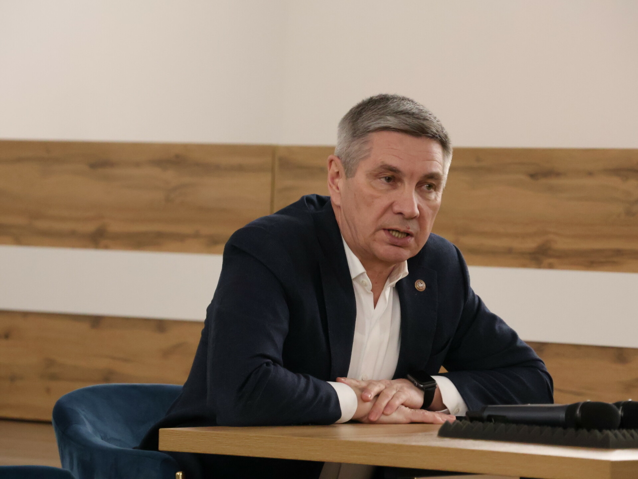 Актаныш районы башлыгы махсус операциядәге хәрбиләрнең гаиләләре белән очрашты