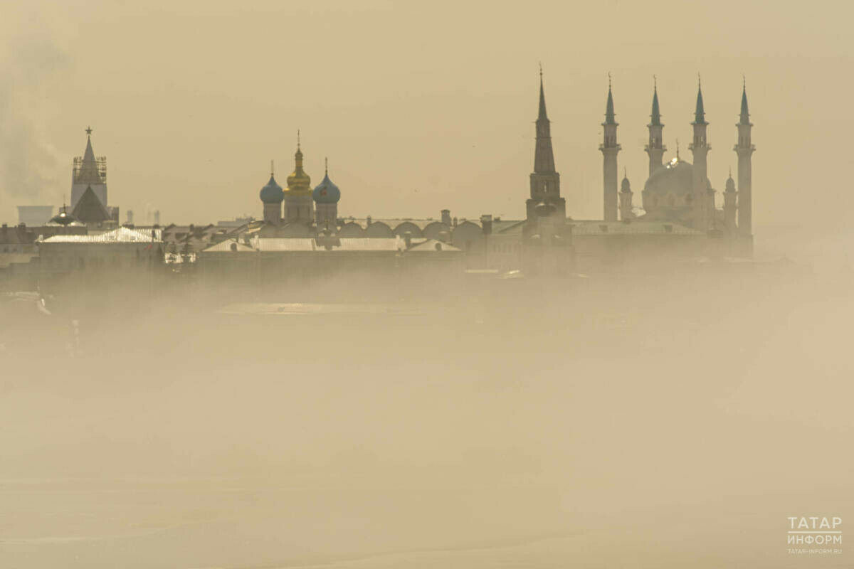 Төнлә Татарстанда томан һәм -21 градуска кадәр салкын көтелә
