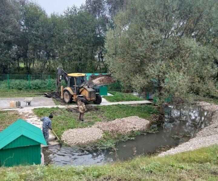 Чирмешән районында «Татнефть» гранты ярдәмендә чишмә яңартылган