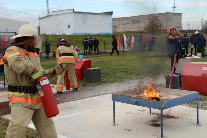 Зәйдә янгын сүндерү отрядлары ярышты