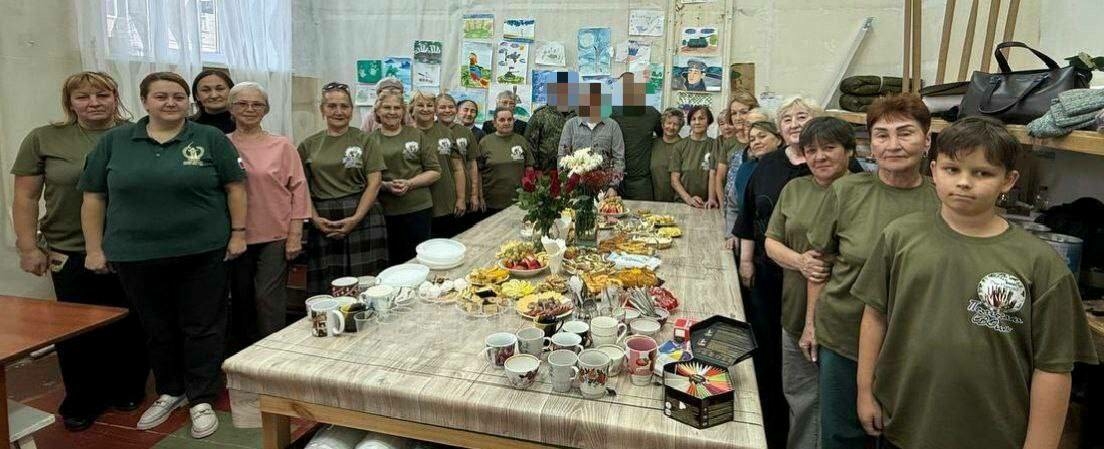 Хәрбиләр Менделеевск волонтерларына рәхмәт белдерде