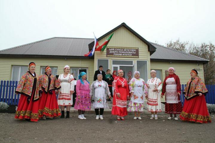 Минзәлә районының Каран-Азик авылында мәдәният йорты ачылды
