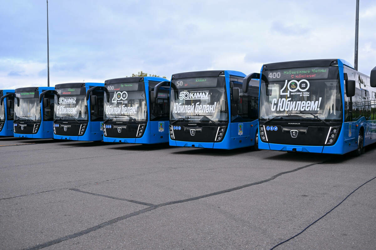 Чаллыга илкүләм проект буенча 80 «НЕФАЗ» автобусы тапшырылды