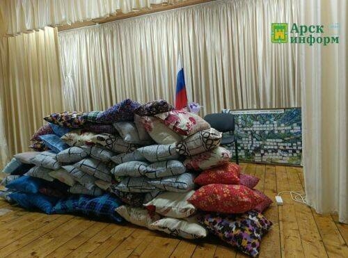 Арча районы Курса-Почмак авылы халкы махсус хәрби операция зонасына 100 мендәр теккән