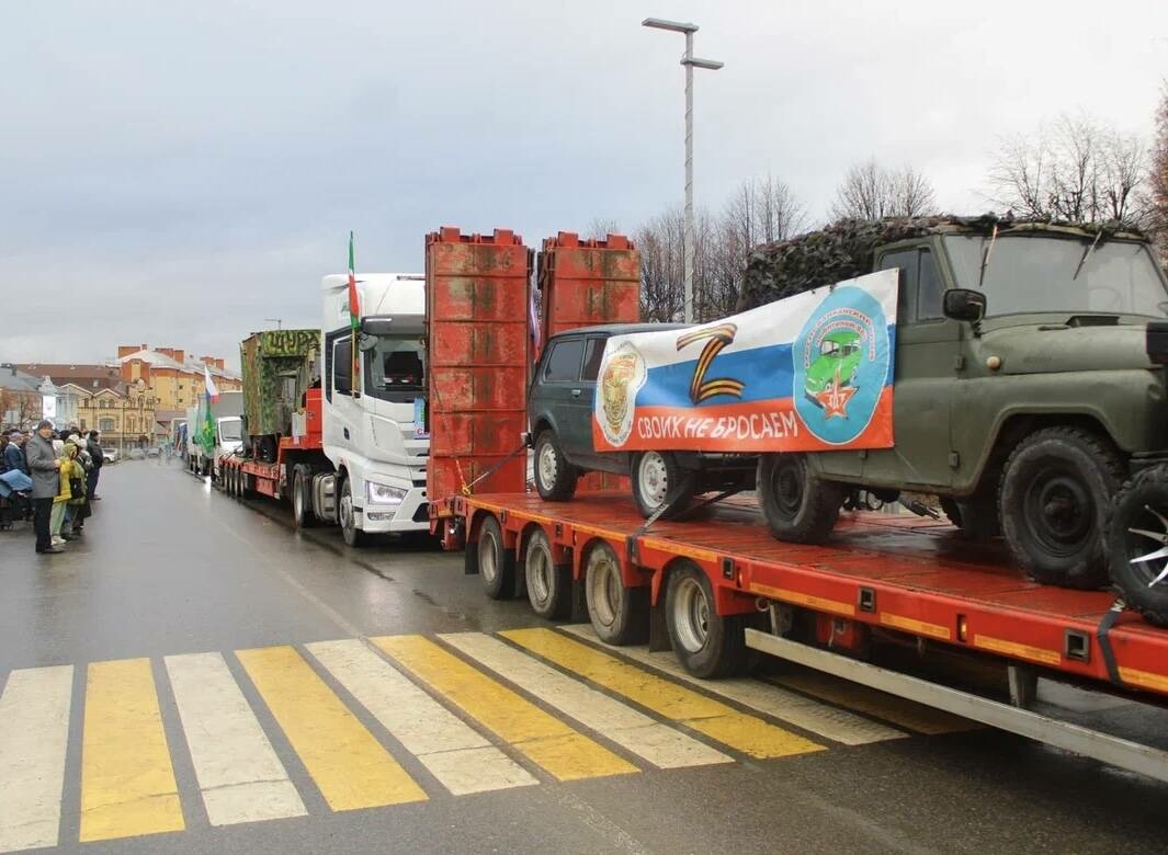 Арчадан чираттагы гуманитар колонна махсус операция зонасына кузгалды