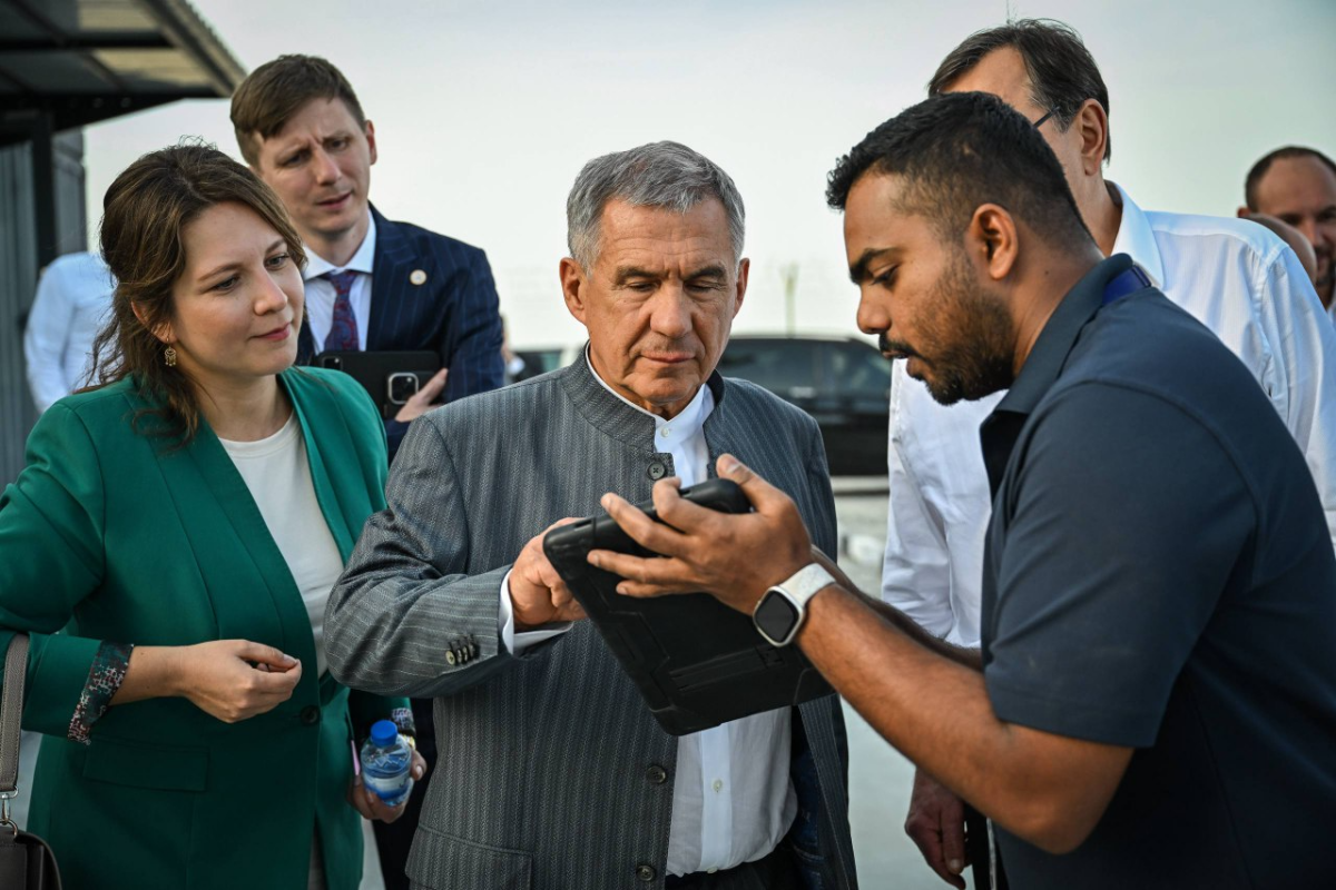 Рөстәм Миңнеханов Берләшкән Гарәп Әмирлекләрендә JAFZA сәнәгать паркында булды