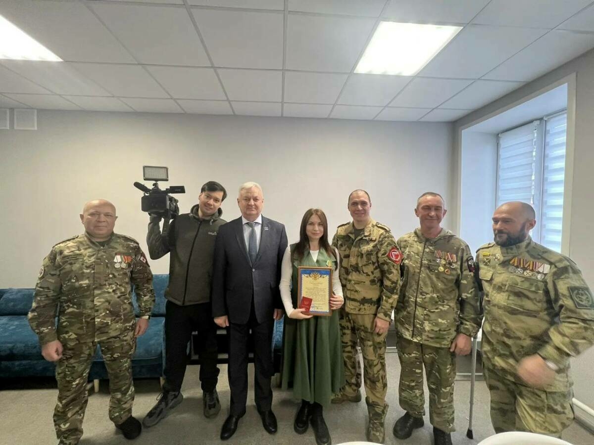 «Чаллы ТВ» шеф-редакторы «Махсус операциягә ярдәм иткән өчен» медале белән бүләкләнгән